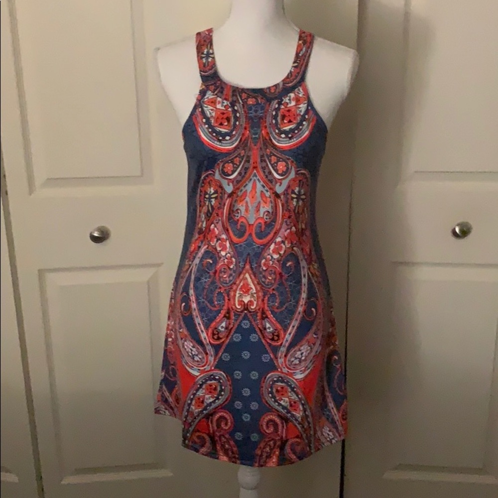 ❌SOLD❌New paisley dress - Picture 4 of 5